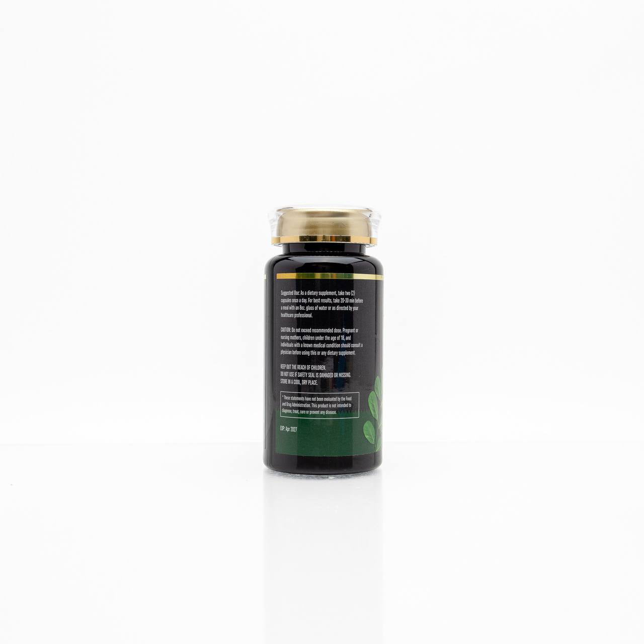 PURE ORGANIC MORINGA CAPSULES 1000MG 60CT BOTTLE