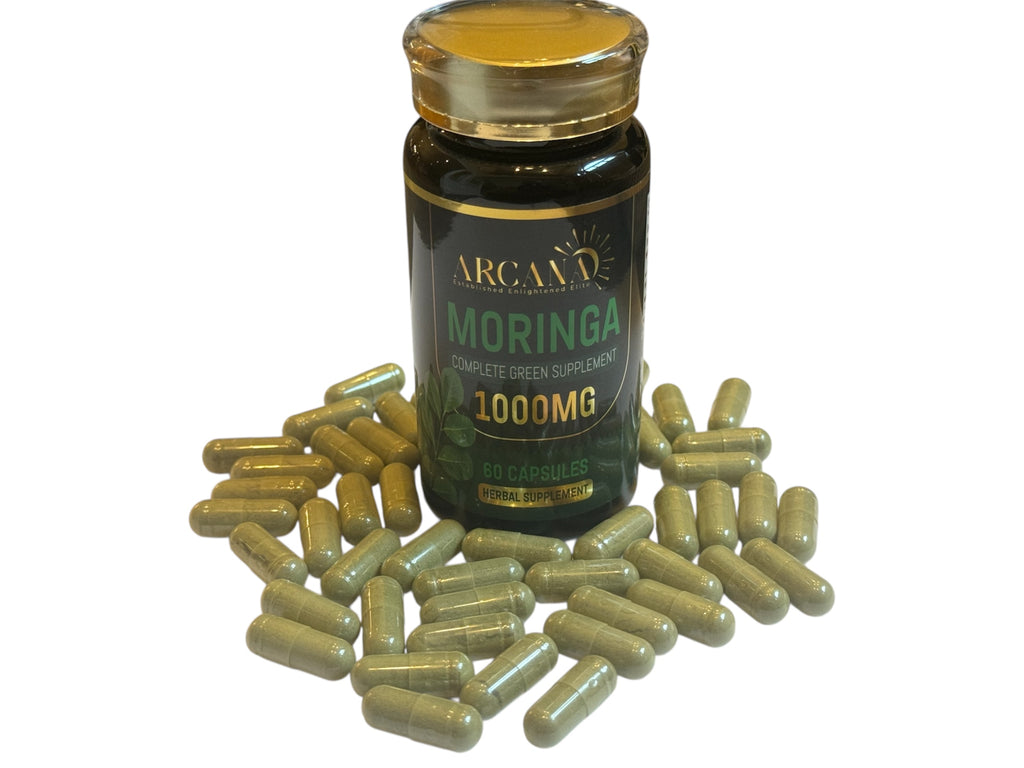 PURE ORGANIC MORINGA CAPSULES 1000MG 60CT BOTTLE